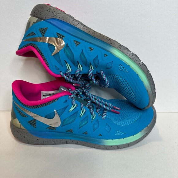 NIKE FREE5.0 DOERNBECHER DB (GS) LIMITED SIZE US 5Y (728651-400) - Picture 4 of 8